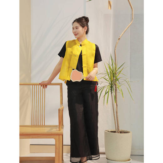 【抖音专属】双层阔腿裤（20709381-京元） 商品图5