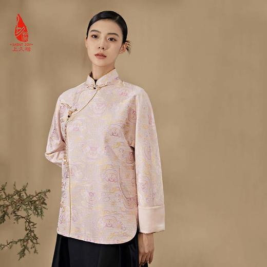 SAINTJOY/上久楷宋锦女式 龙行云纹锦 中国风 中式 DWS24026 商品图2