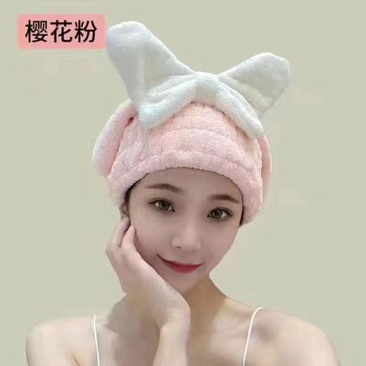 双十一大促【干发帽】超强吸水速干女新款发巾浴帽可爱加厚擦包头的毛巾洗头 商品图2