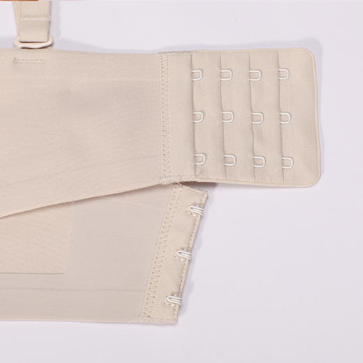 都市丽人内衣零压无痕常规文胸泳布中厚文胸1/2杯三排扣软钢圈LBT2H2 商品图9