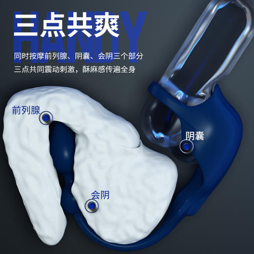 【谜姬】悦享前列腺按摩刺激后庭肛塞男用g点自慰器扩肛性用品 商品图2