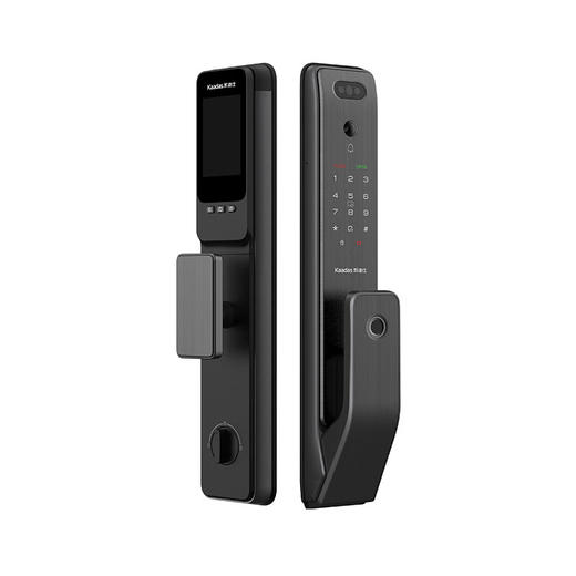 猫眼款-凯迪仕Q3VP智能锁猫眼可视指纹锁全自动防盗门入户门电子密码锁智能门锁 Q3VP【猫眼大屏可视】 商品图0