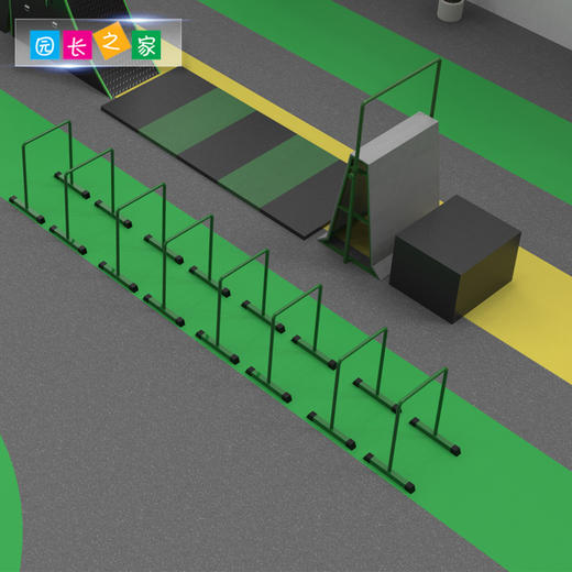 体能跑酷分体双杠（不可调节版） 商品图1