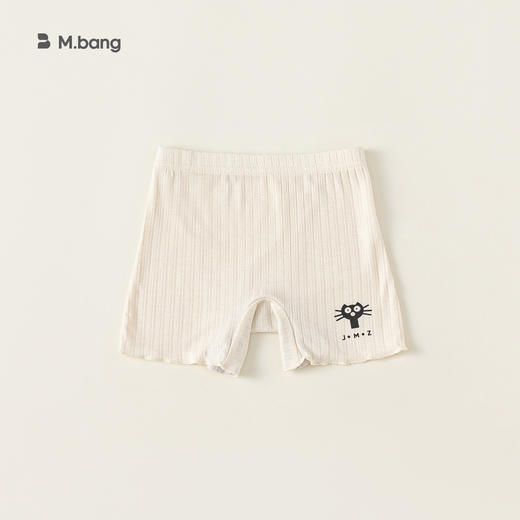 【超值2条装！】宥宝童装儿童打底裤童装纯色木耳边短裤夏天小女孩安全裤 商品图12