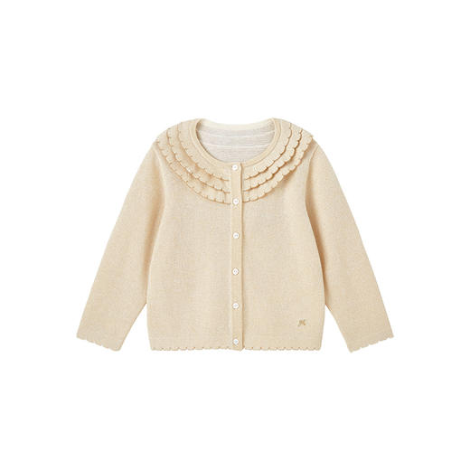 【商场同款】英氏儿童外套秋季女童外套上衣保暖毛衫新款外套 商品图4