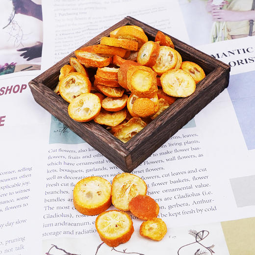 夏季网红冷泡水果片 冻干金桔片 金桔干 500g 商品图2