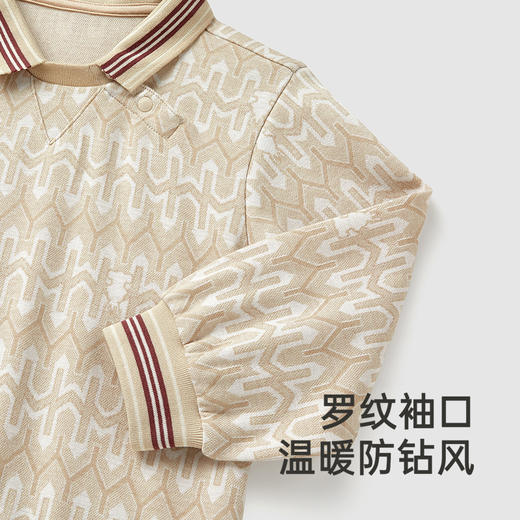 【商场同款】英氏儿童毛衣秋季长袖男童POLO衫羊毛衫 商品图2