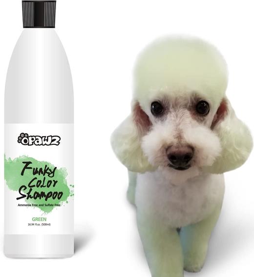 宠物染色香波-绿色 500ml OPAWZ小爪印 商品图0