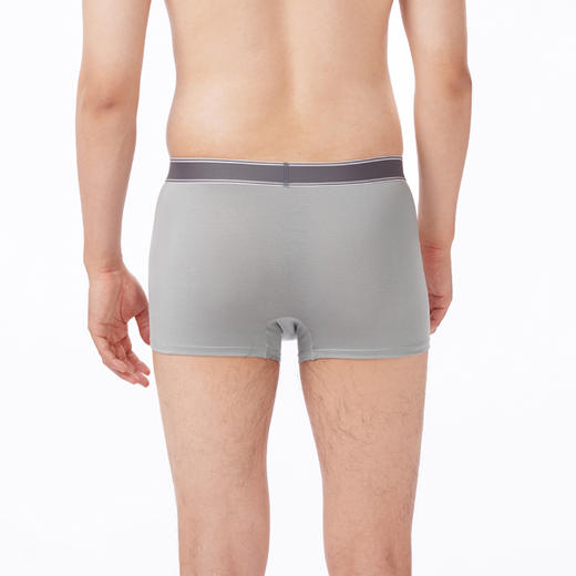 都市丽人都市锋尚内裤简约基础平角裤40S人棉男士内裤FKTGA1 商品图3