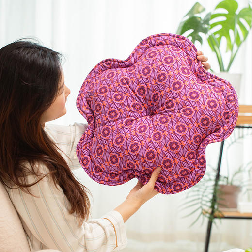 花瓣系列抱枕坐垫沙发客厅轻奢高级感靠垫靠包可爱办公室 商品图2
