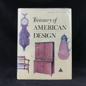美国设计与古董图集 2900幅插图 精装大16开