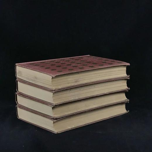 1913年 塔尔文•莫里斯装帧设计《彭斯诗集》（全4卷）  约20余幅插图 漆布精装18开 商品图1