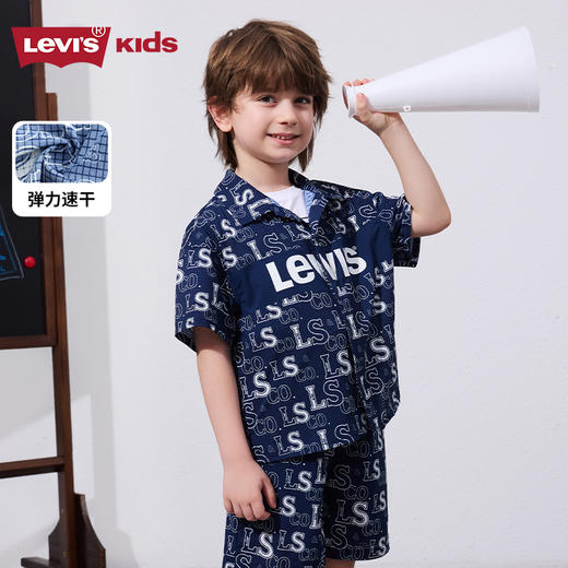 LEVIS 夏 大童小童婴童 儿童童装衬衫 LVB-WT-K735 商品图0