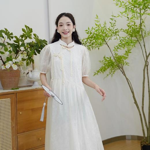 春日松弛感辣妹穿搭度假开新中式改良气质宽松连衣裙休闲风夏季 商品图1