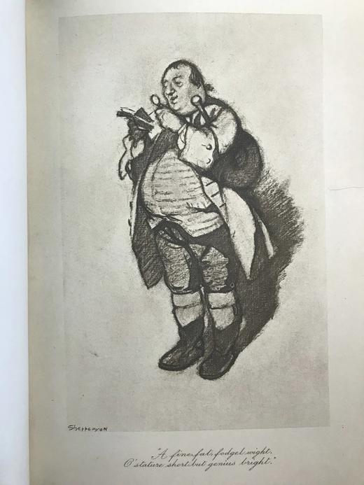 1913年 塔尔文•莫里斯装帧设计《彭斯诗集》（全4卷）  约20余幅插图 漆布精装18开 商品图14