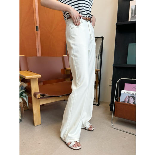 2406321   立体山茶花 牛仔裤 薄棉 商品图0