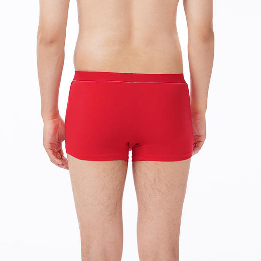 都市丽人都市锋尚内裤简约基础平角裤32S棉拉架男士内裤FKTGA2 商品图3