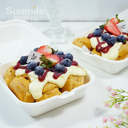 法式蓝莓泡芙 商品图0