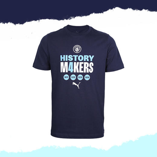 小李子PUMA彪马23-24赛季曼城冠军训练服短袖T恤成人男783466 06 商品图4