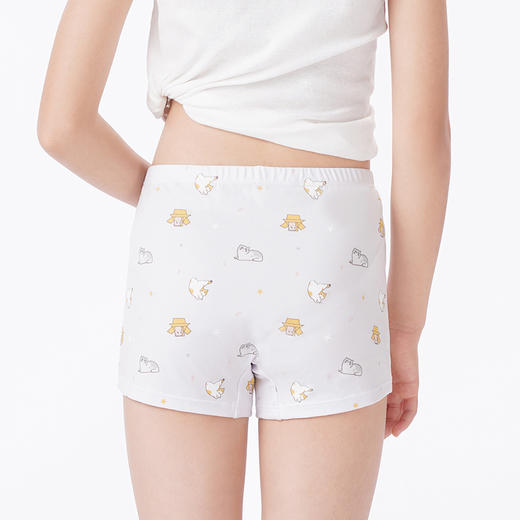 都市丽人眯雅佳童裤舒肤棉平角裤纯棉平角女童内裤JKT514 商品图3