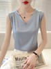 夏季【V领天丝吊带背心女】内搭短款 宽松冰丝无袖西装打底 大码吊带女 _ZSY 商品缩略图2