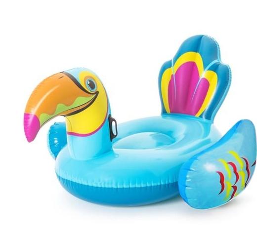 【包邮直发】痞帅长嘴鸟大浮排   最大承重100kg 优质PVC原材料，不含双酚A，厚实柔软耐用，不易渗漏，无毒环保安全 商品图1