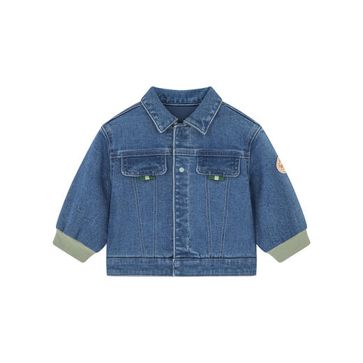 【商场同款】英氏儿童牛仔外套秋季帅气男童外套新款儿童夹克 商品图4