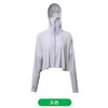 shukiku 成人原纱防晒衣 斗篷款 灰色 M 商品缩略图0