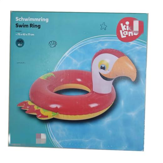 德国品牌kidland 鹦鹉游泳圈 4岁以上儿童  最大承重25kg 优质PVC原材料，不含双酚A，厚实柔软耐用，不易渗漏，无毒环保安全 商品图2