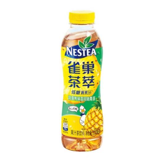 【亚欧超市】雀巢茶萃凤梨鸭屎香味青茶500ml/瓶 商品图0