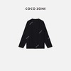 COCO ZONE 女士时尚纯色长袖针织上衣外套 23C29082 商品缩略图2