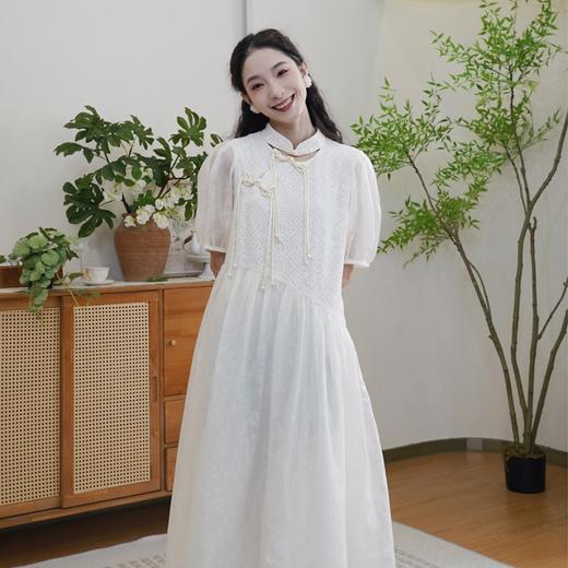 春日松弛感辣妹穿搭度假开新中式改良气质宽松连衣裙休闲风夏季 商品图0