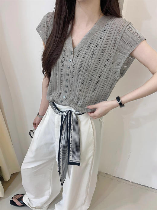 小飞袖三色针织 商品图11