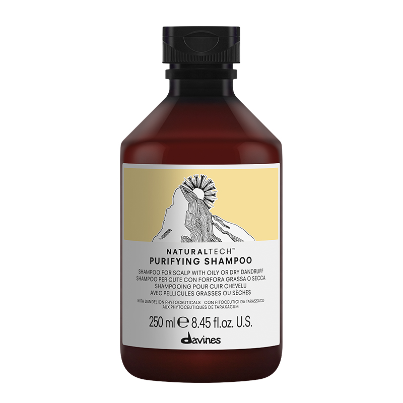 Davines大卫尼斯自然去屑洗发水止痒调理头皮清爽无硅油250ml/1000ml