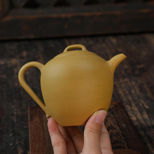 富明紫砂壶美人间 宜兴紫砂原矿茶壶紫砂壶功夫茶泡茶壶茶具仿古 商品图3