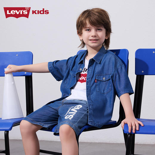 LEVIS 夏 大童小童 儿童童装衬衫 LVB-WT-L947 商品图4