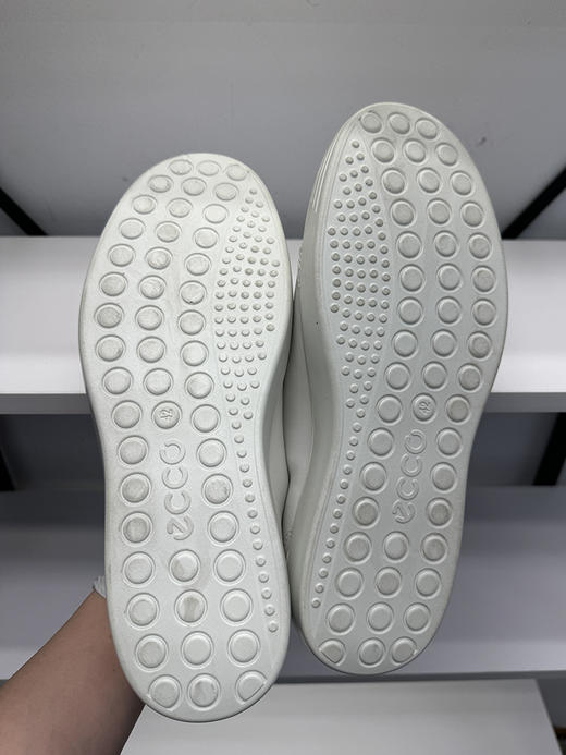 瑕疵ECCO/爱步 秋季新款男士休闲舒适百搭板鞋 柔酷857614 商品图1