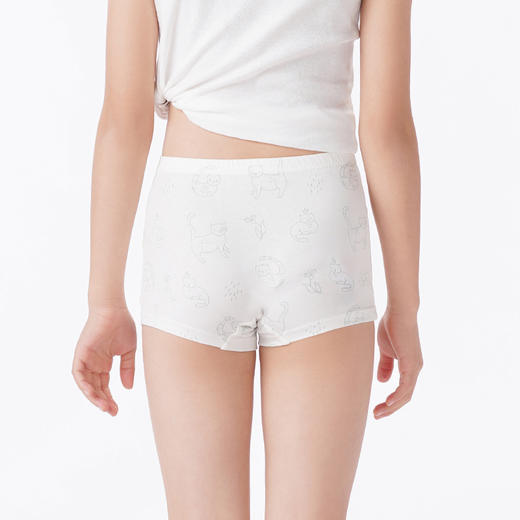 都市丽人眯雅佳童裤舒肤棉平角裤纯棉平角女童内裤JKT511 商品图2