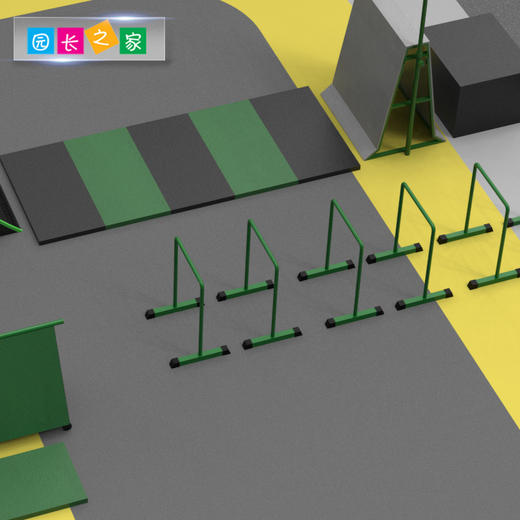 体能跑酷分体双杠（不可调节版） 商品图2