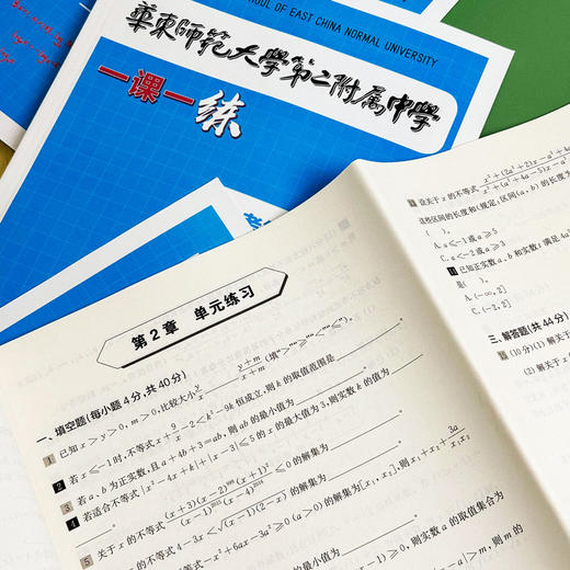 华东师范大学第二附属中学 一课一练+一课一学 高中数学物理上下册 人教版 商品图3