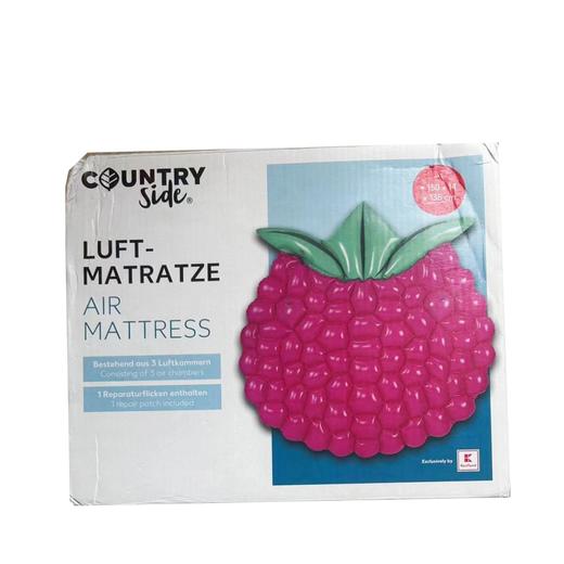 【包邮直发】玫丽树莓大浮排   最大承重100kg 优质PVC原材料，不含双酚A，厚实柔软耐用，不易渗漏，无毒环保安全 商品图0