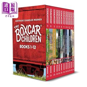 【中商原版】棚车少年 英文版1-12 The Boxcar Children 礼盒装 英文原版进口 儿童读物 冒险探险小说 儿童家庭成长文学读物