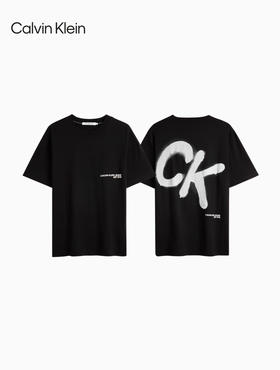 CK 短袖T恤男  J324652-BEH  .