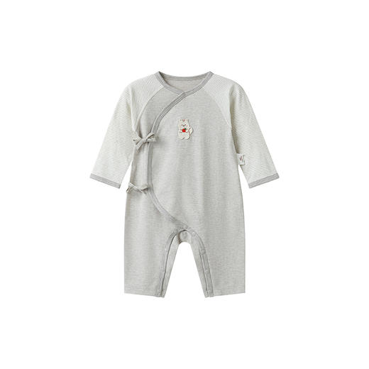 【商场同款】英氏新生儿连体衣夏季纯棉长袖婴儿衣服新款爬服 商品图4