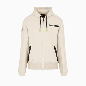 EMPORIO ARMANI EA7 阿玛尼 男士拉链连帽运动卫衣 米色 3DPM19 PJUXZ 1946