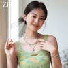 ZEGL设计师蜜糕小彩串系列多巴胺叠戴项链女款2024新款夏日配饰品 商品缩略图4