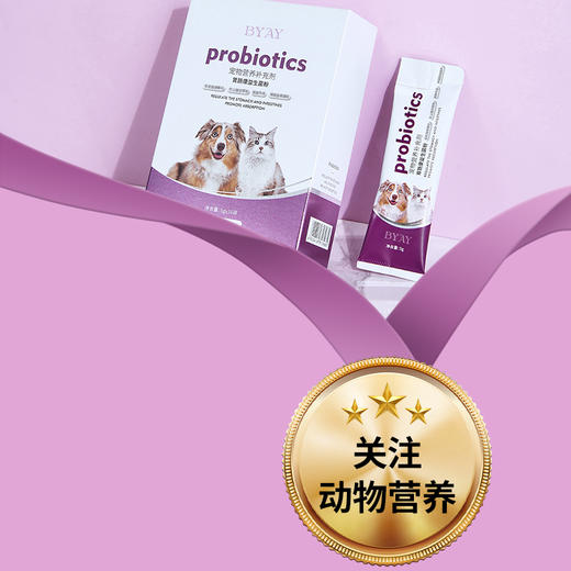 BYAY胃肠康益生菌粉宠物营养补充剂 商品图3