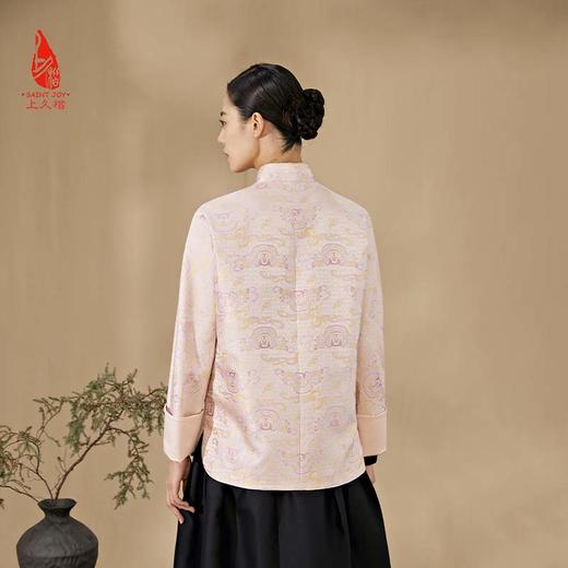 SAINTJOY/上久楷宋锦女式 龙行云纹锦 中国风 中式 DWS24026 商品图1