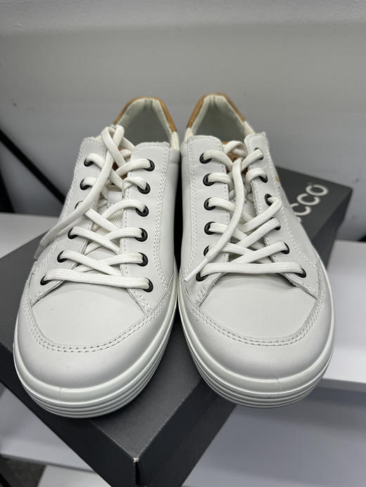 瑕疵ECCO/爱步 秋季新款男士休闲舒适百搭板鞋 柔酷857614 商品图4