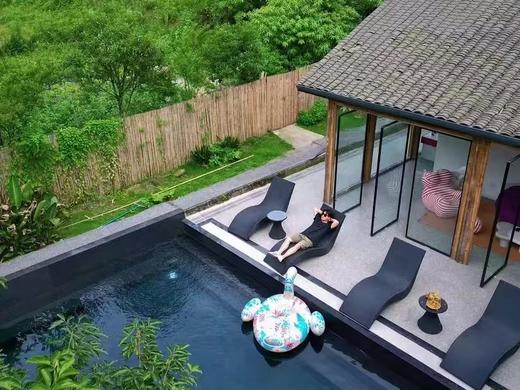 【青城山-259号院】5房温泉私汤院子，可单房预定，青城后山景区，临溪靠山、超大泡池、玩水避暑，看萤火虫，登山徒步，厨房等配套，jsl 商品图0